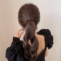 4pcs Wig Hair Tie Synthetic Hair Elastic Ponytail Holder Hair Accessories