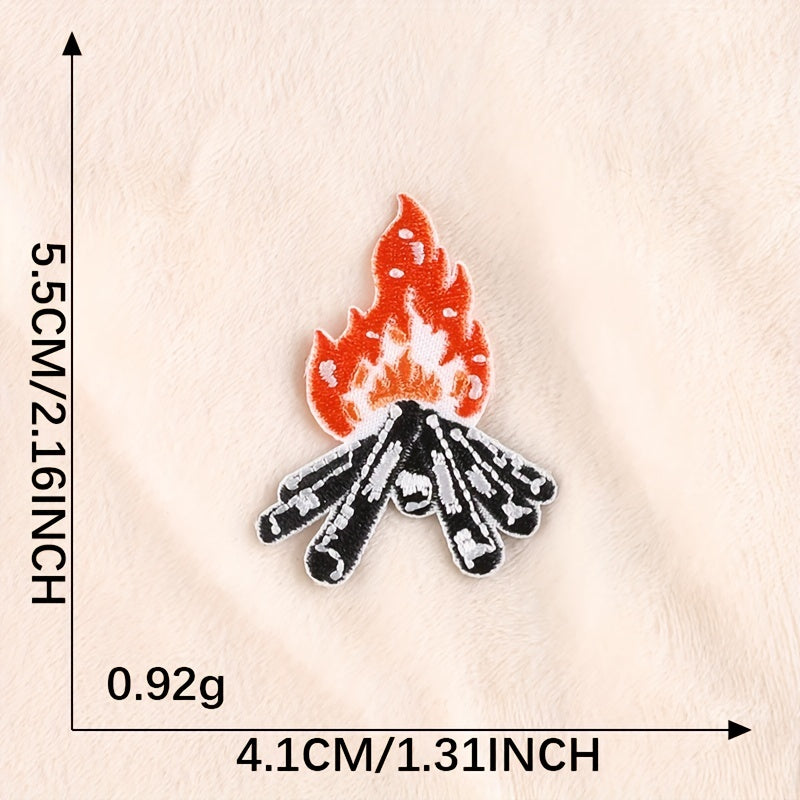 4pcs Boys DIY Patch Decorative Accessories for Clothes Backpack Hat