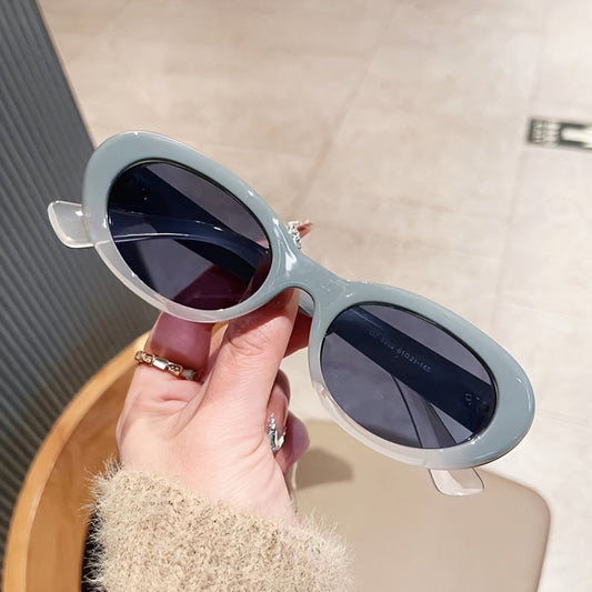 Oval Vintage Sunglasses Round Lens Small Frame Sunglasses