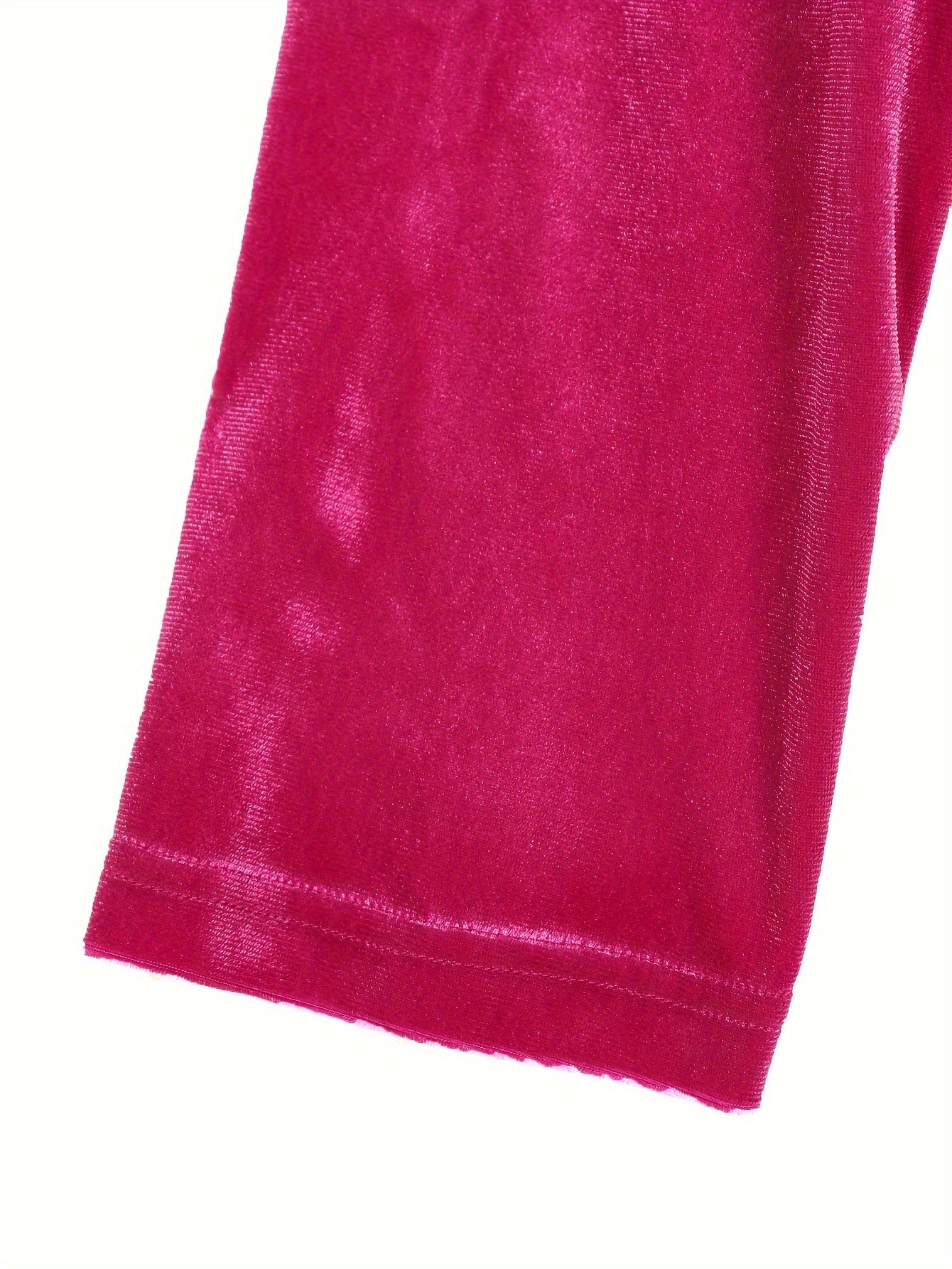 Women's Plus Velvet Long Sleeve Crop Blazer