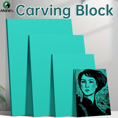 3 Pack Marei's Soft Linoleum Carving Block Linocut Block For Printmaking
