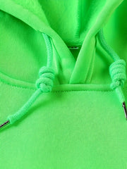 Men's Colorful Letter Print Hoodie - Breathable Drawstring Sweatshirt