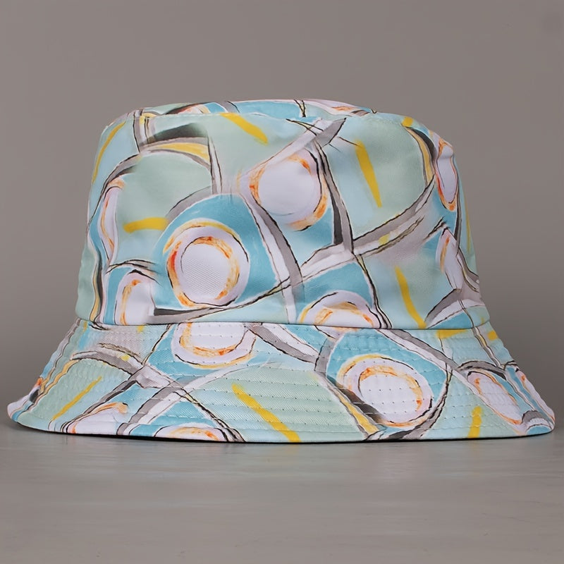 Reversible Bucket Hat Lightweight Beach Sun Hat for Women