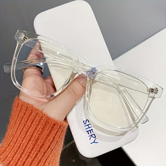 Square Frame Bicycle Goggles Light Blocking Glasses