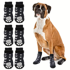 Non Slip Outdoor Socks 4pcs For Dog & Cat