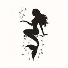 Mermaid Wall Stickers - Add a Touch of Magic to Your Home!