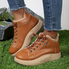 Women's Snow Boots Non-slip Warm Thickened Outdoor Short Boots