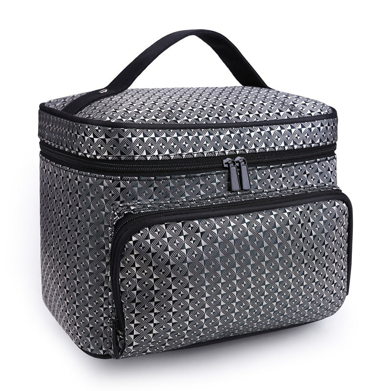 Waterproof Cosmetic Bag Makeup Brush Organizer Travel Toiletry Bag