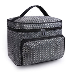 Waterproof Cosmetic Bag Makeup Brush Organizer Travel Toiletry Bag
