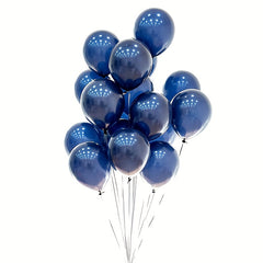 200pc Dark Latex Balloon Starry Sky Balloon 12.7x25.4x30.48cm