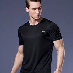 Men's Ultralight Quick Dry Sport T Shirt - Breathable Top for Gym Workouts