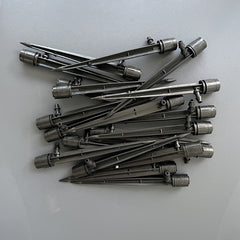 50pcs Irrigation Dripper Drip Emitter Water System w/ Adjustable Valve Switch