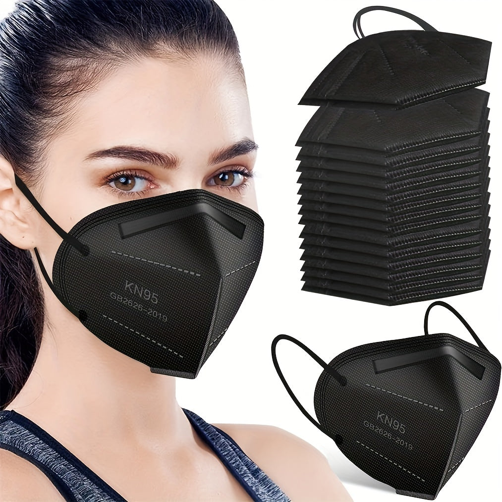 50pcs KN95 Face Masks 5 Ply Safety Respirator Dust Disposable KN95 Mask