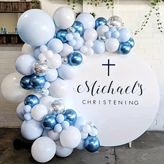 126pcs Silvery Latex Balloon Set Party Supplies Wedding Decoration