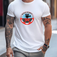 Pattern Men's T shirt For Summer Outdoor Graphic Male Clothing Gift