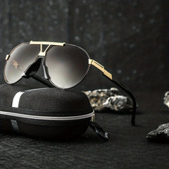 Men's Anti Light Dustproof Sunglasses Casual Steampunk Style