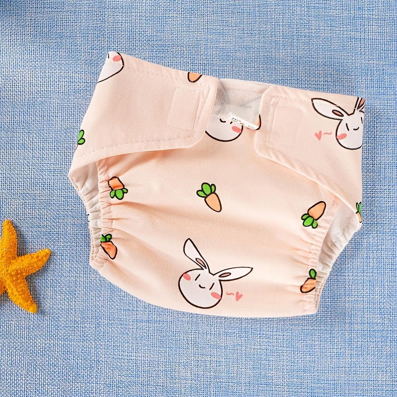 Baby Cloth Diapers Cartoon Newborn Cotton Waterproof Diapers