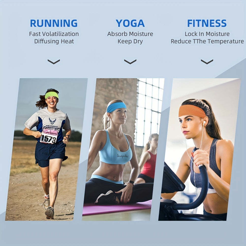 Thin Quick Drying Sports Headbands for Men & Women Fitness