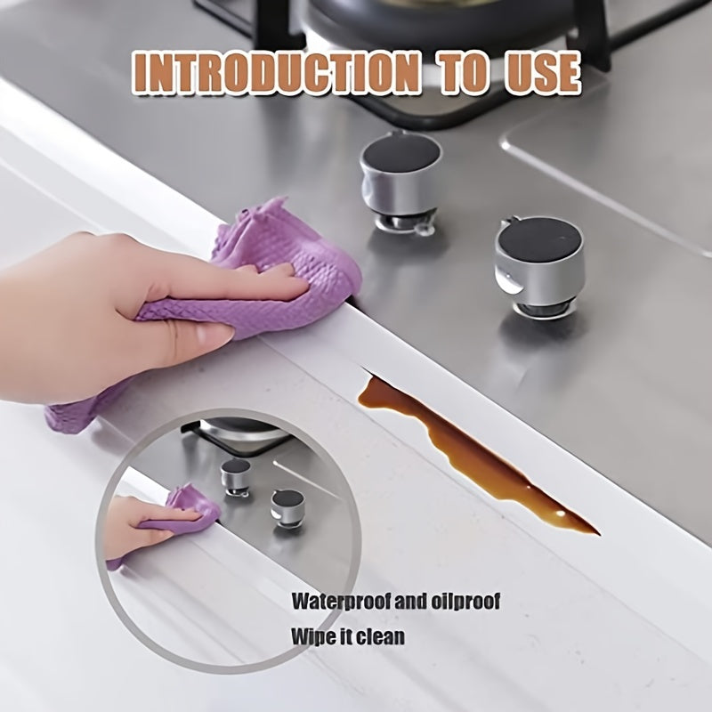 Bathroom Shower Sink Sealing Strip Tape Self Adhesive Waterproof Wall Sticker