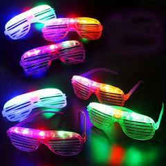 1pc Light Up Shutter Glasses for Adults