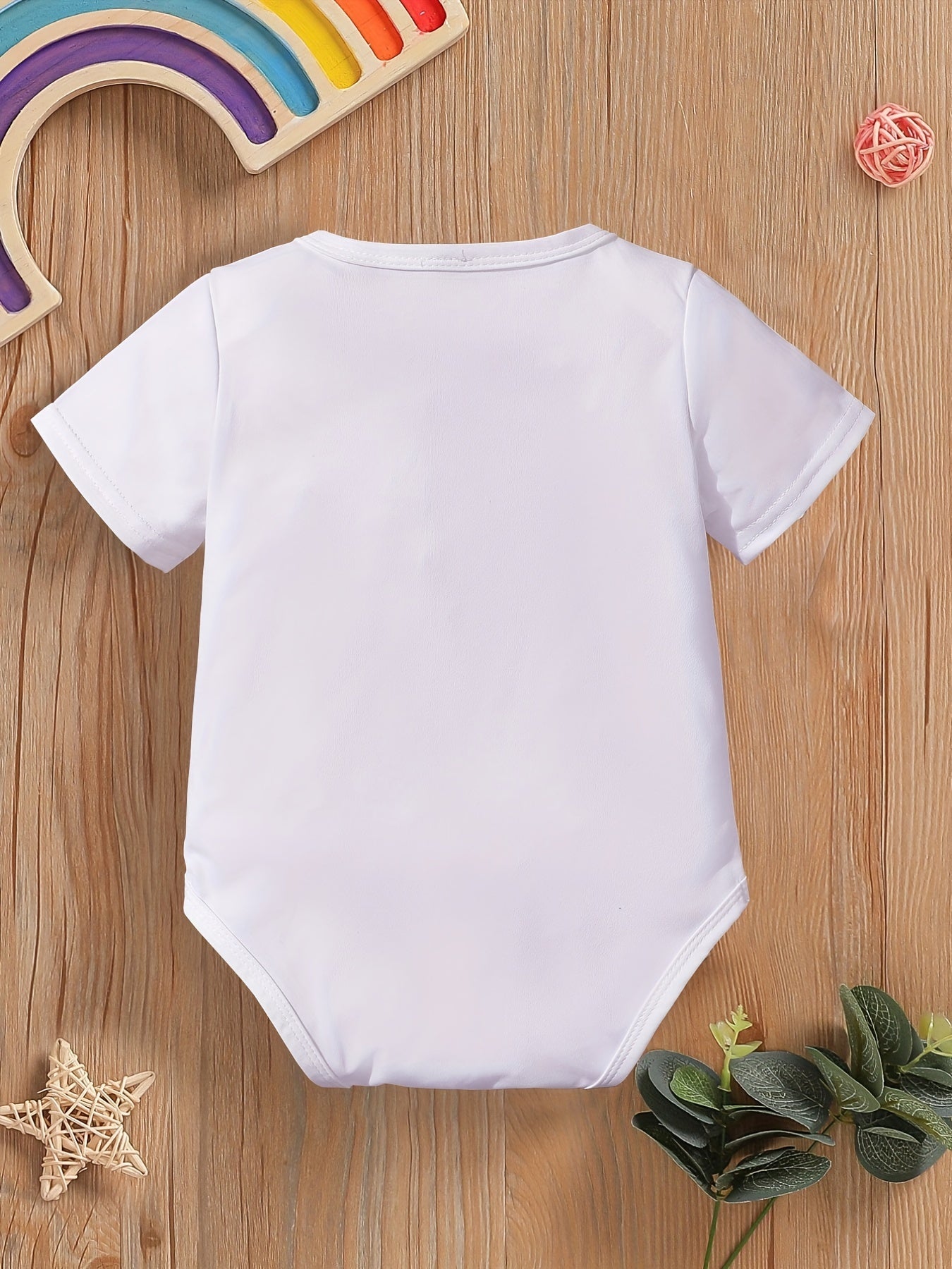 Baby Boys Daddy's Tattoos Onesie Short Sleeves Summer Onesies