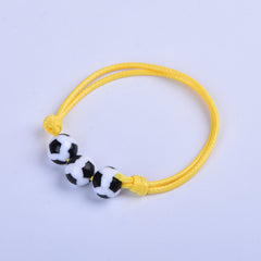 Boys Soccer Bracelet Adjustable Strap Football Accessory