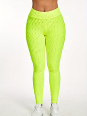 Women's High Waist Butt Lifting Yoga Leggings for Fitness and Running