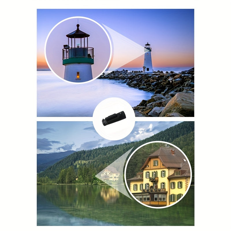 High Definition Monocular Telescope with Compass