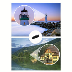 High Definition Monocular Telescope with Compass