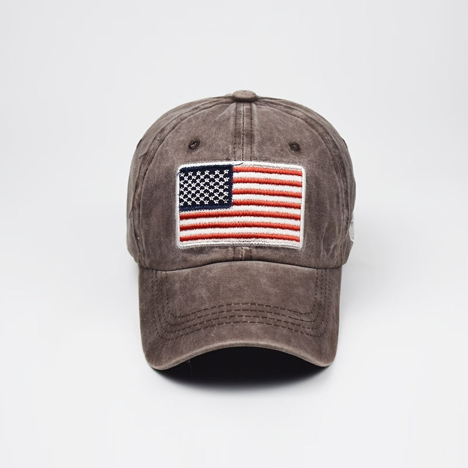American Flag Baseball Cap One Size