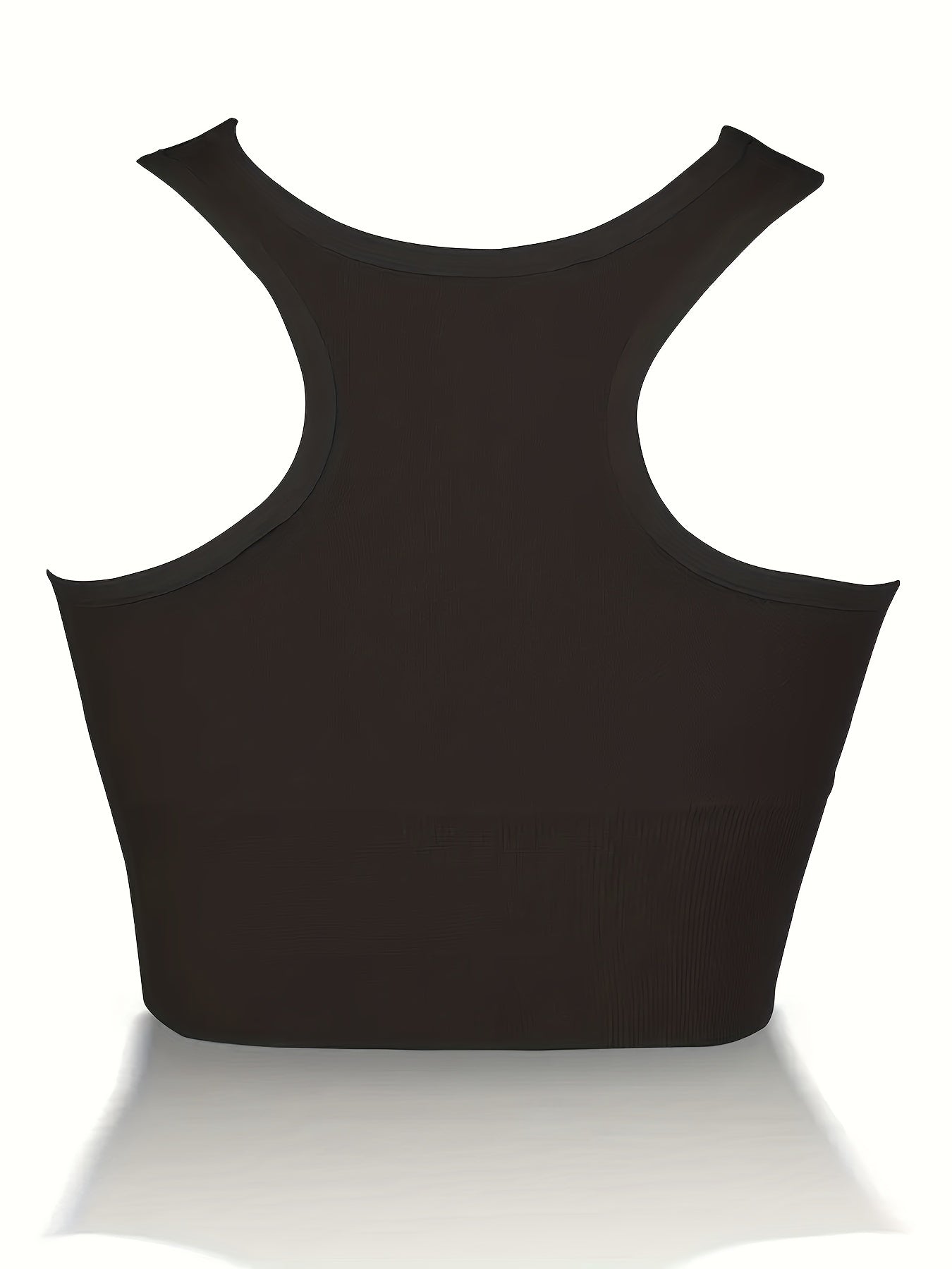 2pcs Racerback Sports Bras Comfy Running Workout Tank Bra