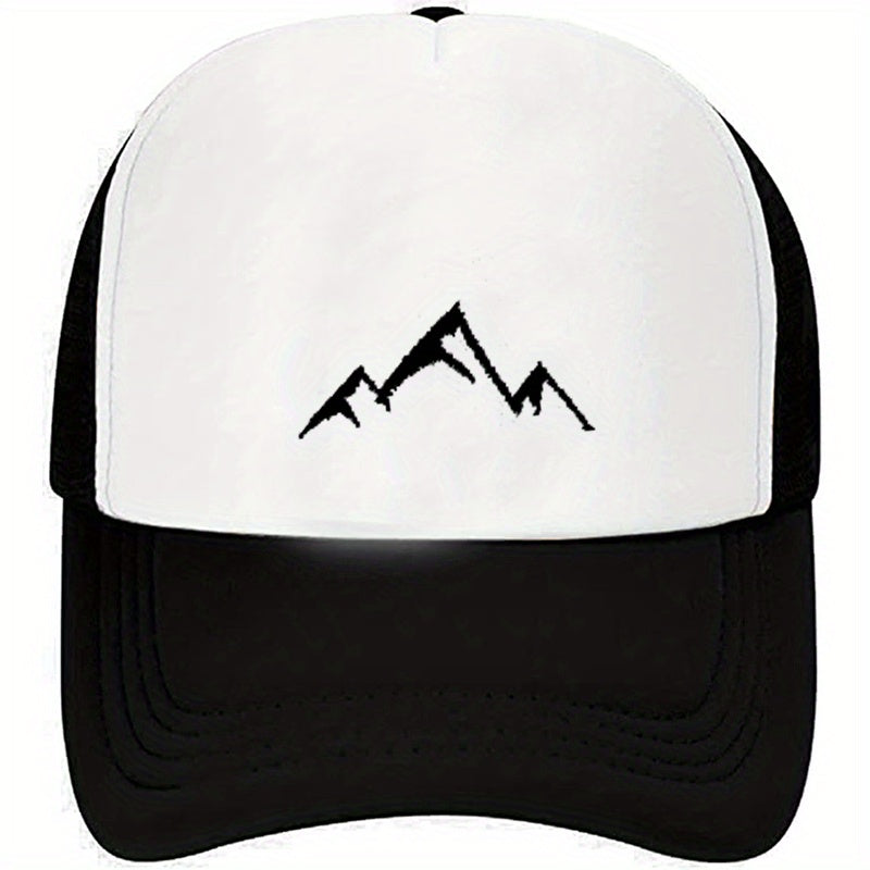 Mountain Dad Hat Soft Cotton Mesh Baseball Cap