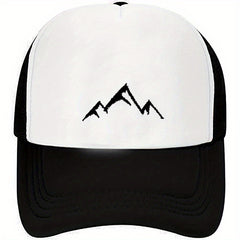 Mountain Dad Hat Soft Cotton Mesh Baseball Cap