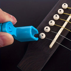 Wooden String Winder Bridge Pin Puller for Acoustic Guitars