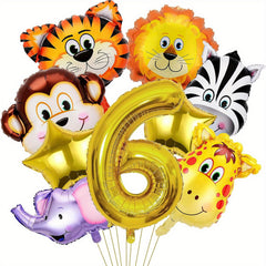 Safari Animal Balloons for Baby Shower Jungle Theme Party
