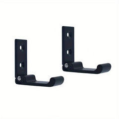 2pcs Alum. Alloy Folding Coat Hooks 33lbs Load