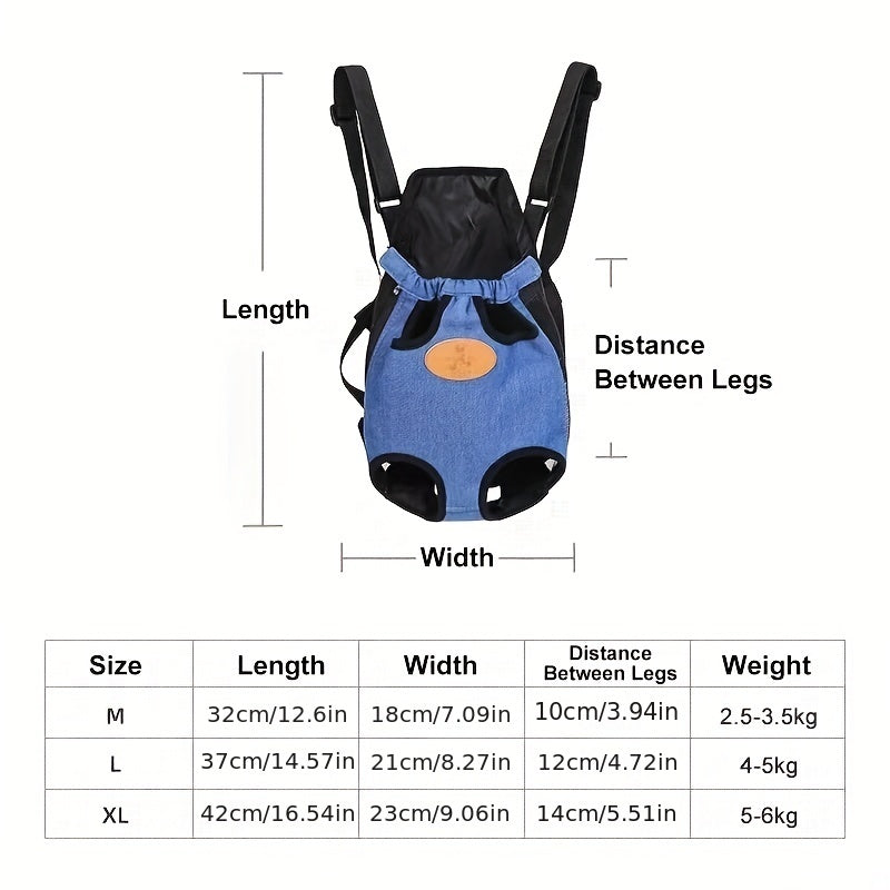 Stylish & Airy Pet Carrier Bag for Cat/Dog Travel