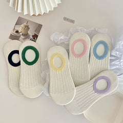 3 Pairs No Show Socks Soft & Lightweight Low Cut Ankle Socks Women's Stockings