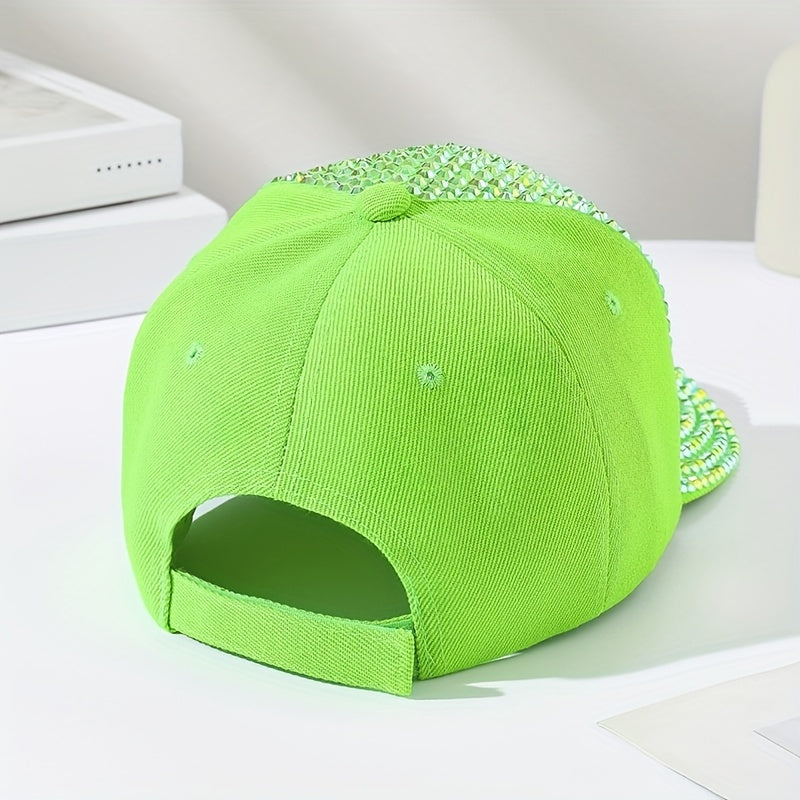 Sparkly Rhinestone Y2K Dad Hat