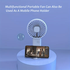 Mini Handheld Fan USB Rechargeable Portable Small Pocket Fan