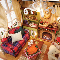 3D Cabin House Jigsaw Puzzle DIY Christmas Gift Girls Children's Toy