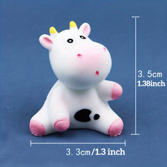 5pcs 3D Anime Cows Charms For Clogs Sandals Decoration