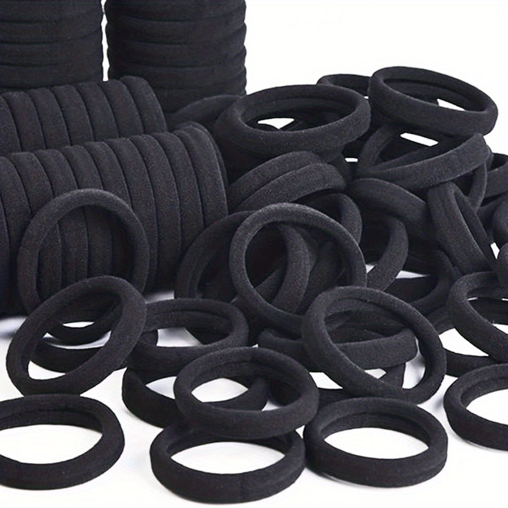 Thick Seamless Ponytail Holder For Thick And Curly Hair