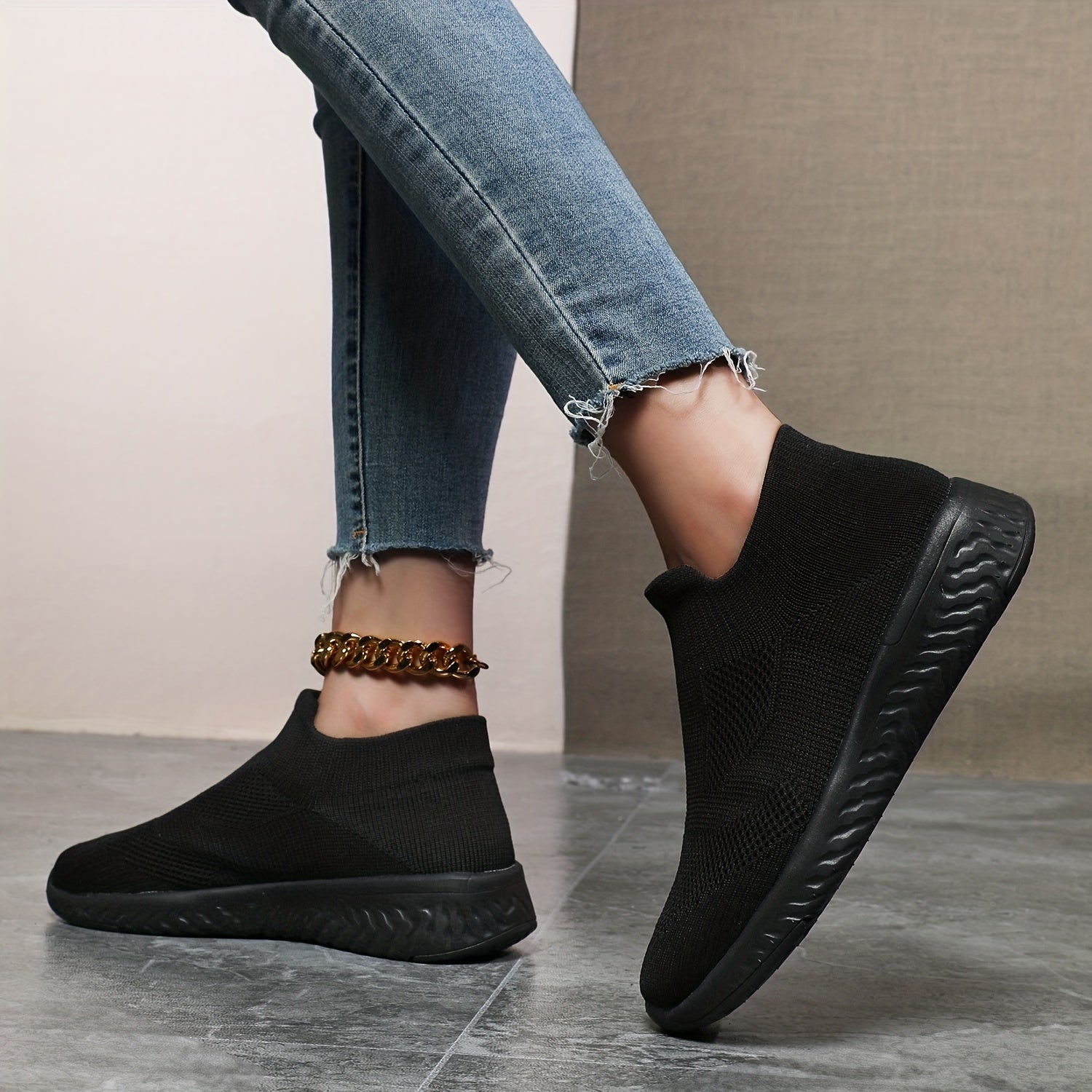 Women's Air Cushion Slip On Casual Sneakers
