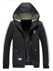 Men's Casual Zip Up Jacket Coat For Spring Fall