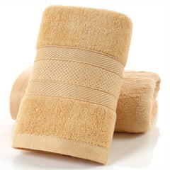 Bamboo Fiber Hand Towels Soft Absorbent Thickened Towel For Adults