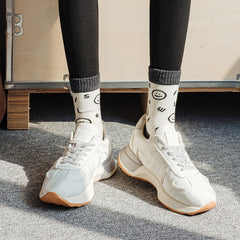 Smiling Face With 100 Tide Socks Women's Stockings & Hosiery