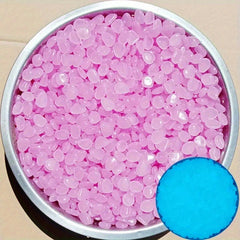 100pcs Light Luminous Glowing Stones Multicolor Glow Stone for Gardens