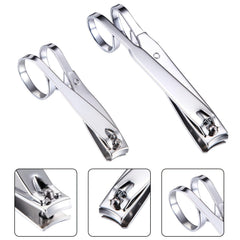 360 Rotating Nail Clipper Set Stainless Steel Edge for Perfect Nails