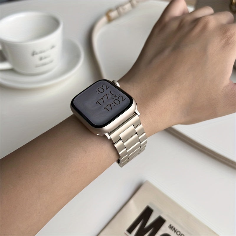 Stainless Steel Smart Watch Belt Safety Buckle + Tools